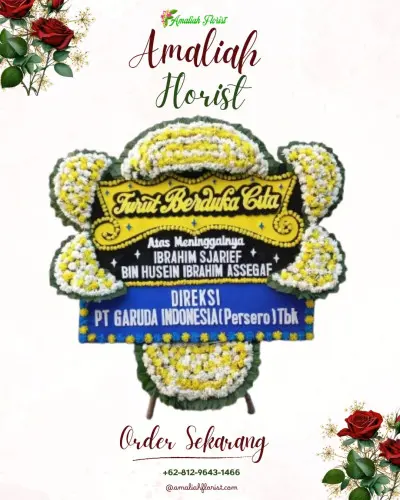 Papan Bunga Duka di Negeri Olok Gading